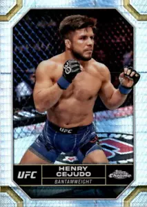 2024 Topps Chrome UFC #73 Henry Cejudo Refractor - Picture 1 of 2
