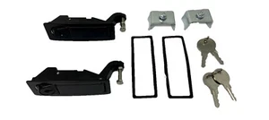 2x Einstellbarer Spannverschluss abschließbar Lever Latch Differ Tür Möbel  - Bild 1 von 6