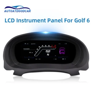 10.3" per VW Golf MK6 2013-2020 auto digitale schermo LCD strumento cockpit - Foto 1 di 6