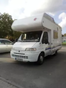 Wohnmobil Alkhoven Bürstner 530 Diesel Fiat Ducato Solar Anlage Sat & Fernseher - Bild 1 von 12