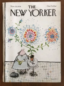 1978 November 20 The New Yorker Magazine Ronald Searle - Imagen 1 de 4