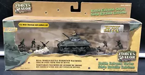 UNIMAX 95324 FORCES OF VALOR Die cast 1:72 U.S. M4A1 SHERMAN AND SOLDIERS SET - Picture 1 of 11