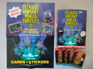 Teenage mutant ninja turtles Topps trading cards 1991 full box 36 unopened packs - Picture 1 of 16