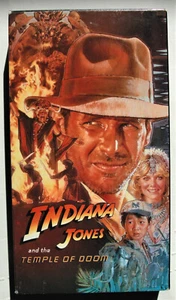 INDIANA JONES AND THE TEMPLE OF DOOM - VHS Tape ~ Harrison Ford, Kate Capshaw - Imagen 1 de 3