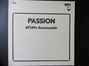 Passion KFUM's Kammarkor LP Opus 3 8001  NEW - Picture 1 of 5
