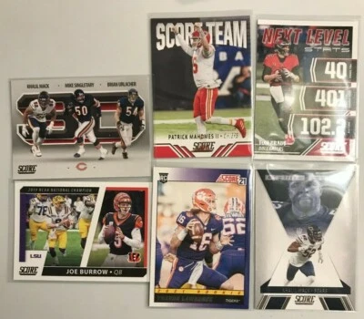 2021 Score Football Inserts parallels, pick from list!! - Image 1 of 4