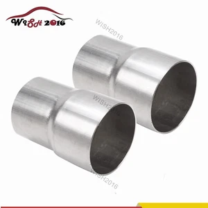 2pcs 2 1/4" 2.25" ID to 2 1/2" 2.5" ID Exhaust Pipe to Pipe Adapter Reducer - Picture 1 of 6