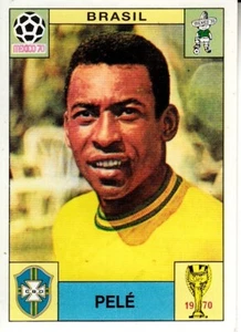 FIGURINA PANINI WC MEXICO 70 PELE N° 38 DA EDICOLA - Foto 1 di 2