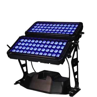 Outdoor 96*10W LED city color light RGBW IP65 led wall washer dmx stage lighting - Image 1 of 4