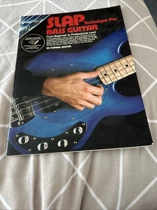 Slap Technique For Bass Guitar Sheet Music Book - Picture 1 of 5