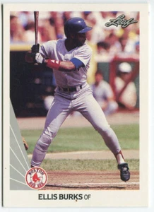 1990 Leaf #261 Ellis Burks Boston Red Sox - Bild 1 von 2