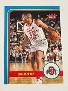 2012-13 Fleer Retro Basketball #18 - Jim Jackson - Ohio State Buckeyes - Picture 1 of 2