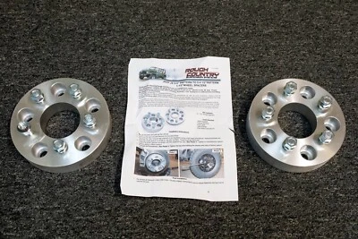 Rough Country 1100 1.5" Wheel Adapters Jeep Wrangler JK (07-18) *OPEN BOX - Image 1 of 4