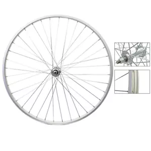 Weinmann RM19 Front Road Wheel 27in Silver 36-Hole Alloy Bolt-On Axle Hub - Picture 1 of 1