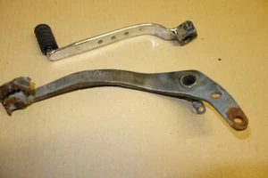Yamaha xt250 xt 250 T 48Y 1983 - 1985 Juego de pedales de cambio y freno trasero dañados - Imagen 1 de 7