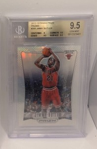 2012-13 PANINI PRIZM SILVER PRIZMS JIMMY BUTLER BGS 9.5 Q0880