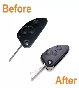 For Alfa Romeo 147 156 166 Gt 3 Button Remote Control Key Repair Overhaul - Picture 1 of 1