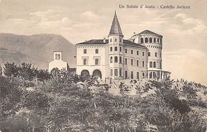 5515) UN SALUTO D'AOSTA CASTELLO JOCTEAU. - Imagen 1 de 2