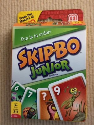 Mattel Games Skip-Bo Junior Card Game 2011 Kids Fun - Complete - Image 1 of 3