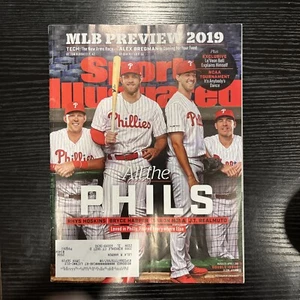K1 2019 BRYCE HARPER HOSKINS NOLA PHILLIES REALMUTO Sports Illustrated Magazine - Picture 1 of 13