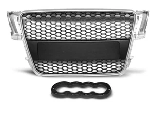 RS-STYLE GRILL GRAU12 AUDI A5 2007 2008 2009 2010 2011 SILVER - Imagen 1 de 1