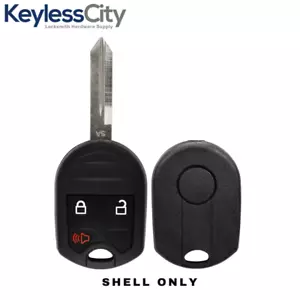 H75 / 3-Button Remote Head Key Shell Fits 2011-2019 Ford / OUCD6000022 - Foto 1 di 4