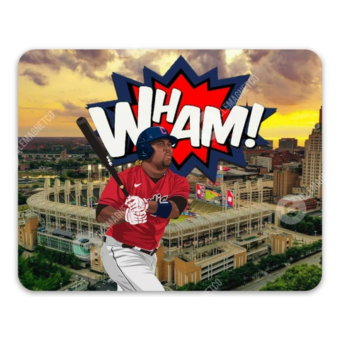 Jose Ramirez MAGNET - Cleveland Guardians Former Indians Vinyl  MLB Chief Wahoo Cover