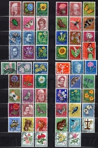Svizzera - Lotto di 58 francobolli (Pro juventute) - Usati - Picture 1 of 1