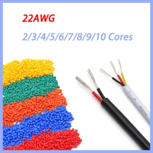 UL2464 22AWG Flexible Multi-core Sheath Power Cord Cable Signal Wire 2-10 Cores - Picture 1 of 7