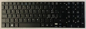 Keyboard Qwertz Swiss-German Acer Extensa 2509, 2510, 2510g NK.I1713.062 Black - Picture 1 of 3