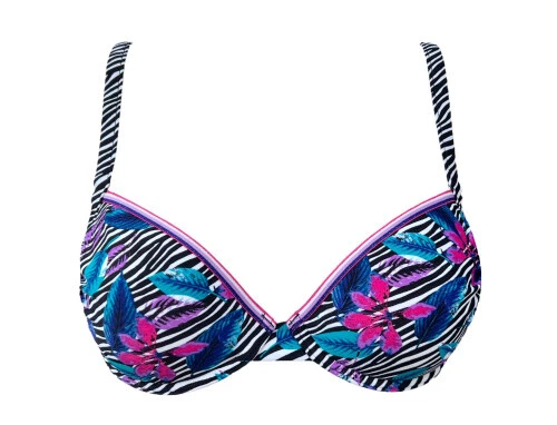 Triumph Bandeau Bikini Oberteil Mix & Match 19 WP Zebra 36C 36D 38B 40D 42B NEU - Bild 1 von 1