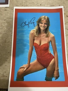 Vintage Cheryl Tiegs Advertisement Poster C200 - Picture 1 of 1