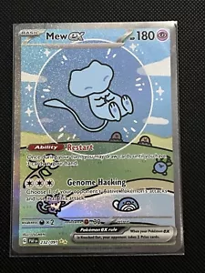 Mew ex 232/091 Sv: Paldean Fates Holo-Beautiful Card (Read Description) - Picture 1 of 4