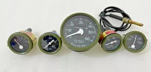 Fit For Willys MB Jeeps Ford GPW Gauges Kit Speedometer Temp-Oil Fuel Ampere - Picture 1 of 4