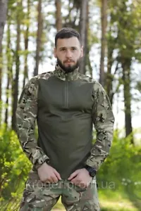 Tactical Summer Ubucks Rip-Stop Multicam Coolmax Military Combat Shirt Ubucks - Picture 1 of 7