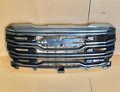 OEM Takeoff '22-'23 GMC Sierra 1500 AT4 ATX GM Grille w/o GMC Logo Free Shipping - Image 1 of 4