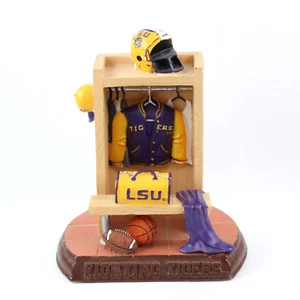 LSU Fighting Tigers Locker Room Football Basketball 4.5" Figurine NCAA Louisiana - Picture 1 of 7