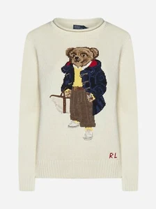 POLO RALPH LAUREN DAMEN SHIRT RALPH LAUREN ''POLOBÄR'' BAUMWOLLE - Bild 1 von 6