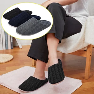 Women Winter Warm Slippers Men Couples House Non-slip Soft Shoes Home Indoor USA - Picture 1 of 39