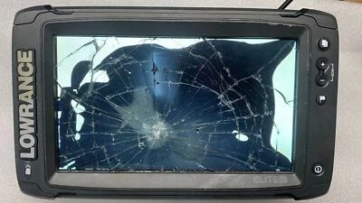 Lowrance ELITE-9 Ti Chartplotter Multifunction Boat Display - Image 1 of 3