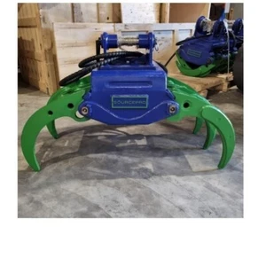 Hydraulic Excavator 5 Finger Log Grapple Grab - Picture 1 of 5