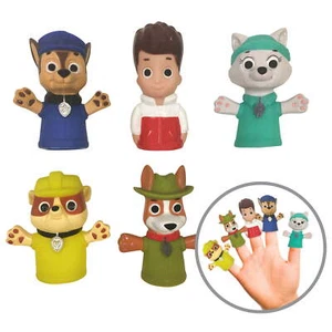 PAW PATROL FINGER PUPPETS Nickelodeon Kids Bath Play Toys - Picture 1 of 12