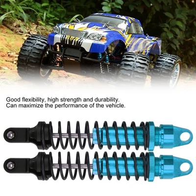 (Blue)2Pcs 188mm RC Aluminium Damper For HSP 94050 1/5 RC Ga DX - Image 1 of 4