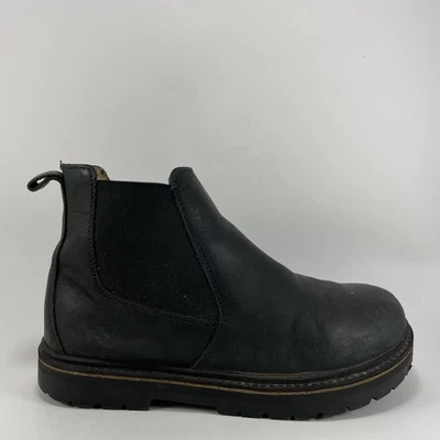 Bota Birkenstock Stalon de cuero negra para mujer talla 39 E (ancha), 8-8,5 Chelsea Foto 1 de 4