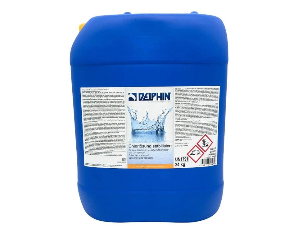 Chemoform Chlor Chemochlor flüssig 24 kg Pool Schwimmbad Flüssigchlor Liquid