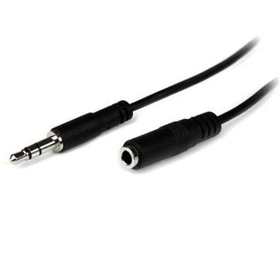 StarTech.com MU1MMFS dünnes 3.5mm Stereo Verlängerungskabel St/Bu 1m - Bild 1 von 4