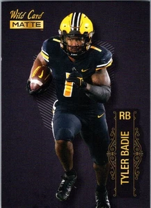 2022 Wild Card Matte #MB-112 Tyler Badie Black - Bild 1 von 2
