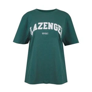 Slazenger Womens Logo T-shirt Oversized - Picture 1 of 12