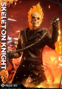 PRESENT TOYS 1/6 Skeleton Knight PTsp59 Skeleton Knight Hot Toys Ghost Rider - Bild 1 von 9