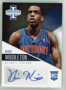 2012-13 Panini Innovation Khris Middleton RC Auto #21 Bucks - Picture 1 of 2